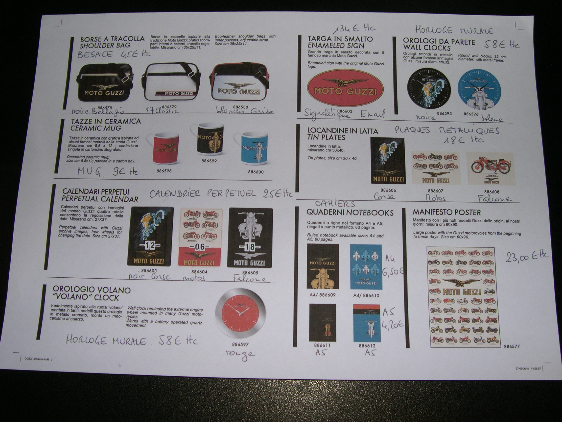 objets 2010